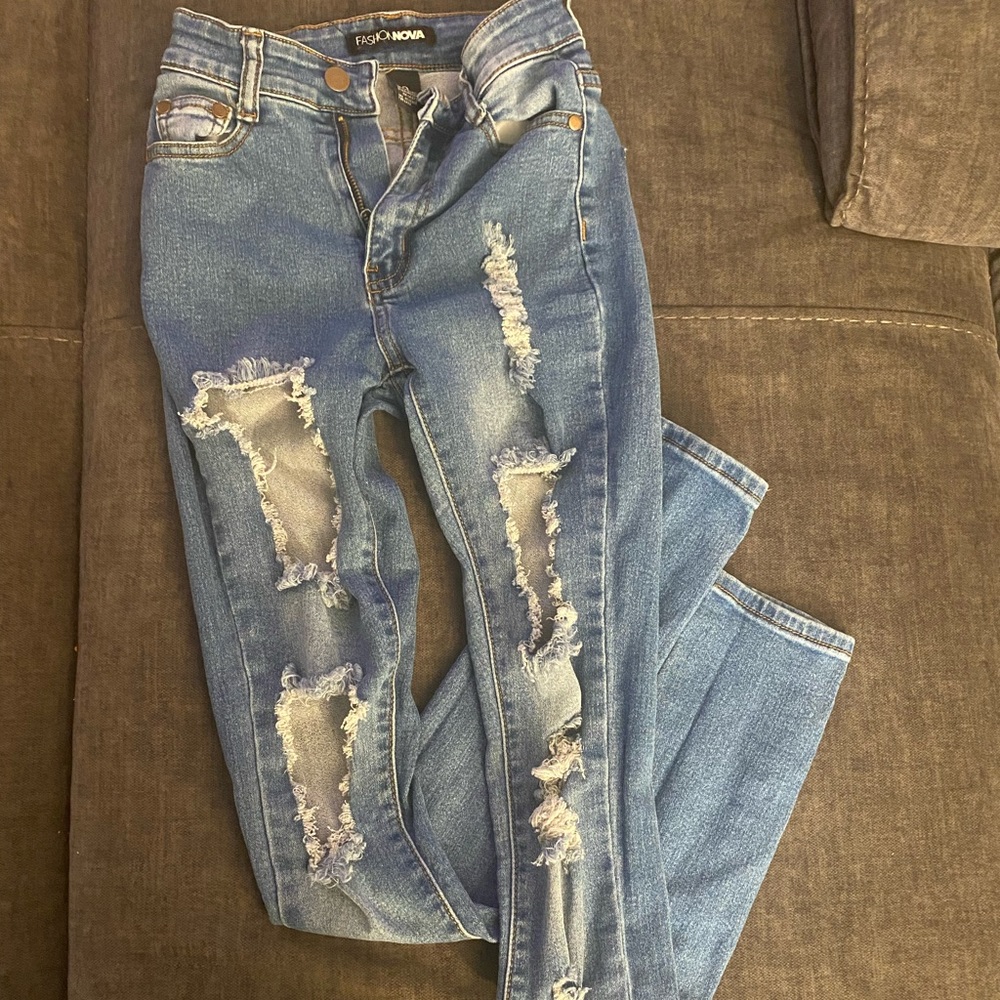 Ripped jeans